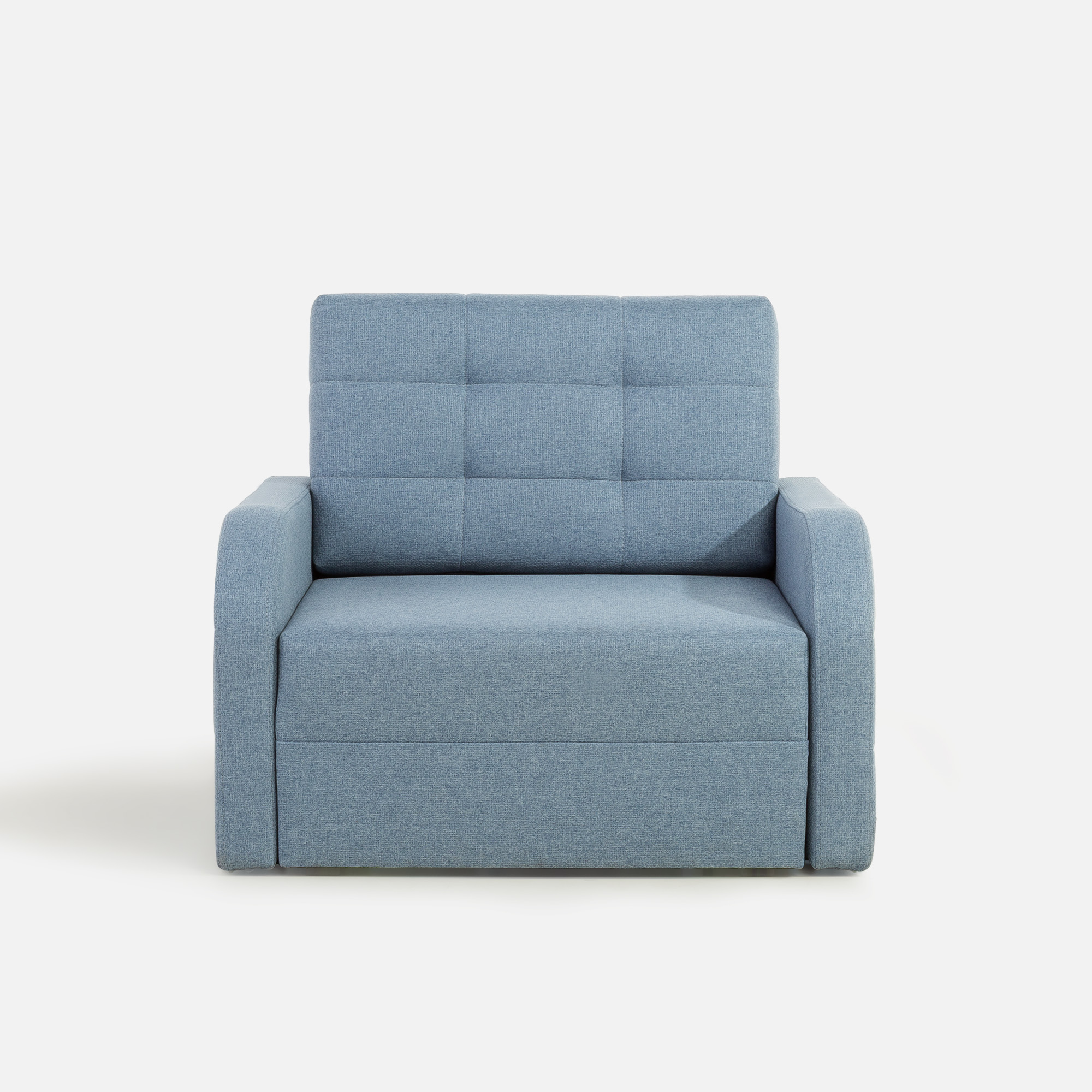 Sofa 1-osobowa rozkładana jasnoniebieska ARIZONA