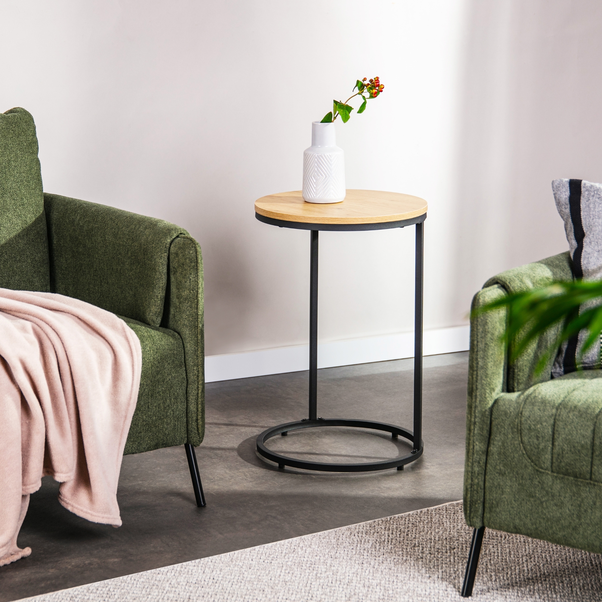 Stolik industrialny LUMINOUS