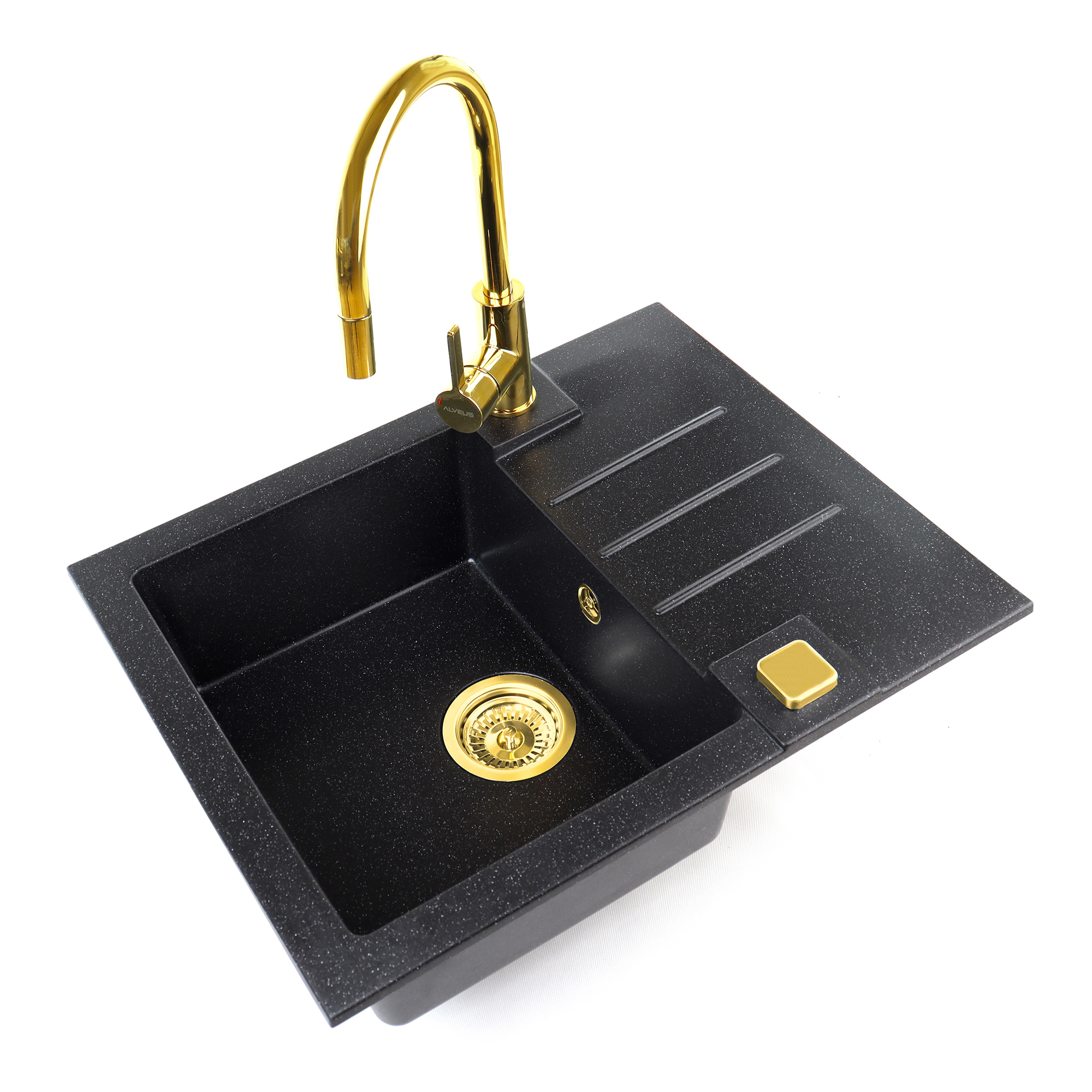 Komplet - Zlewozmywak Canto 30 Royal z Baterią Queen