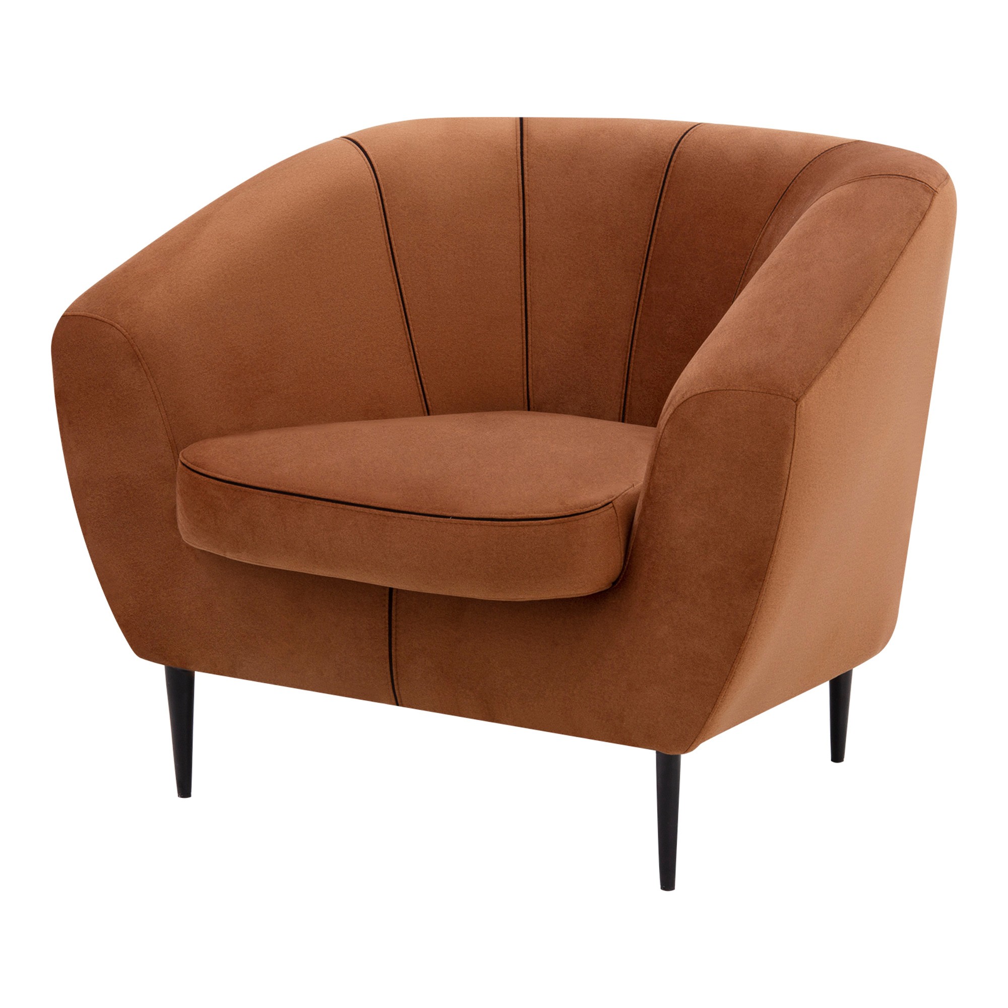 Fotel Wypoczynkowy Pomarańczowy Olivio