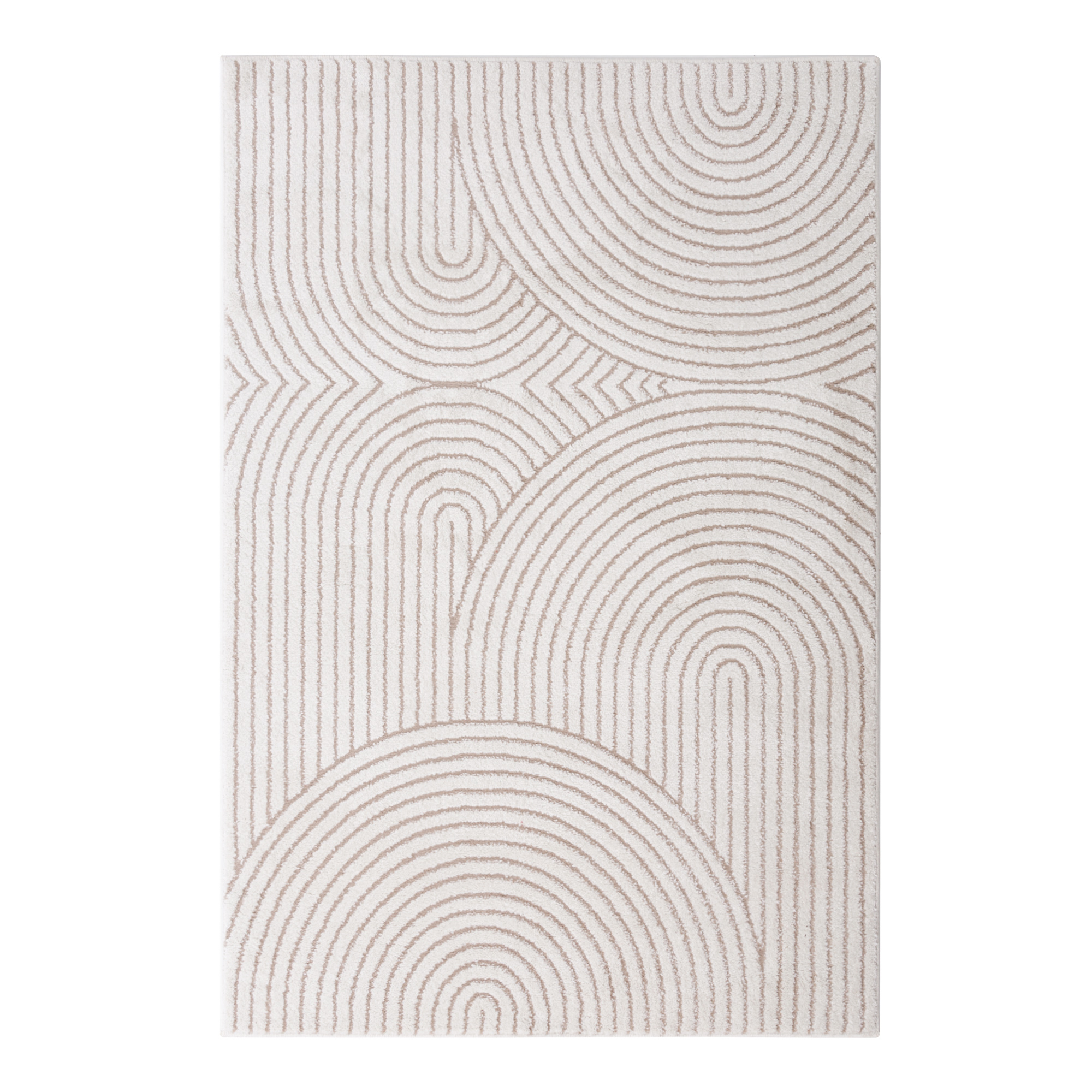 Dywan Nowoczesny do Salonu Kremowy Rimini 160x230 cm