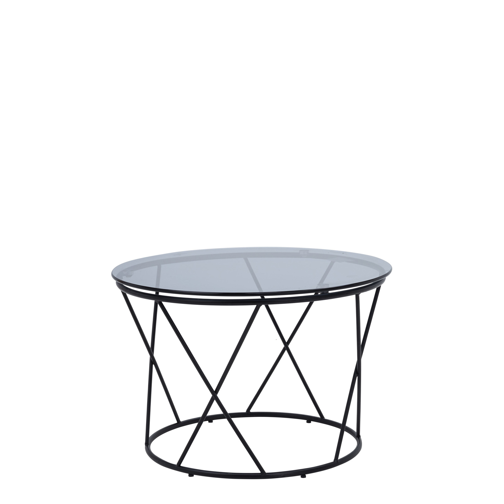 Stolik Kawowy ze Szklanym Blatem Sani