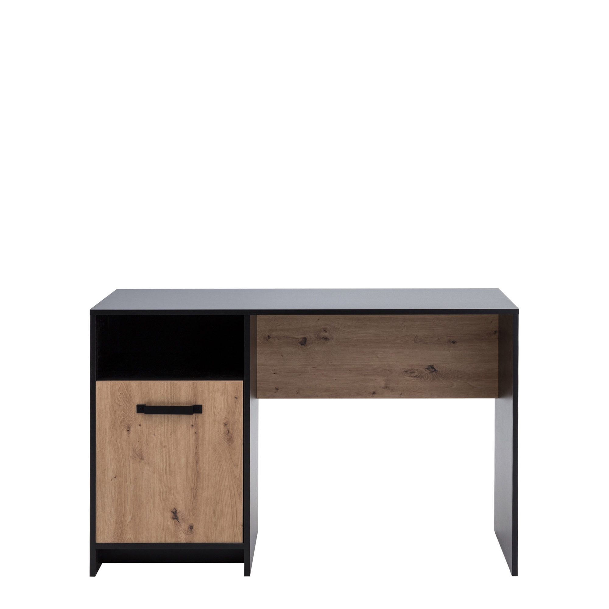 Biurko Czarne z Szafką Stone II