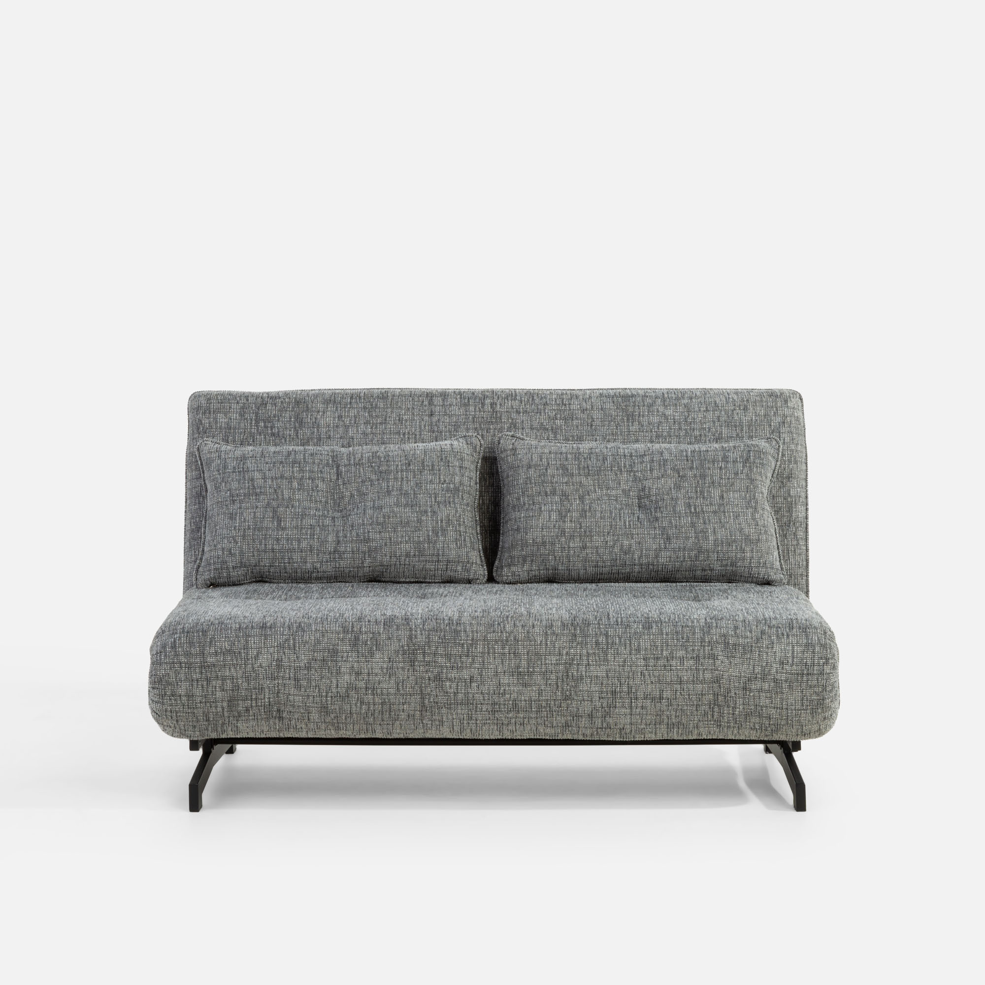 Sofa 3-osobowa rozkładana szara PIMIO