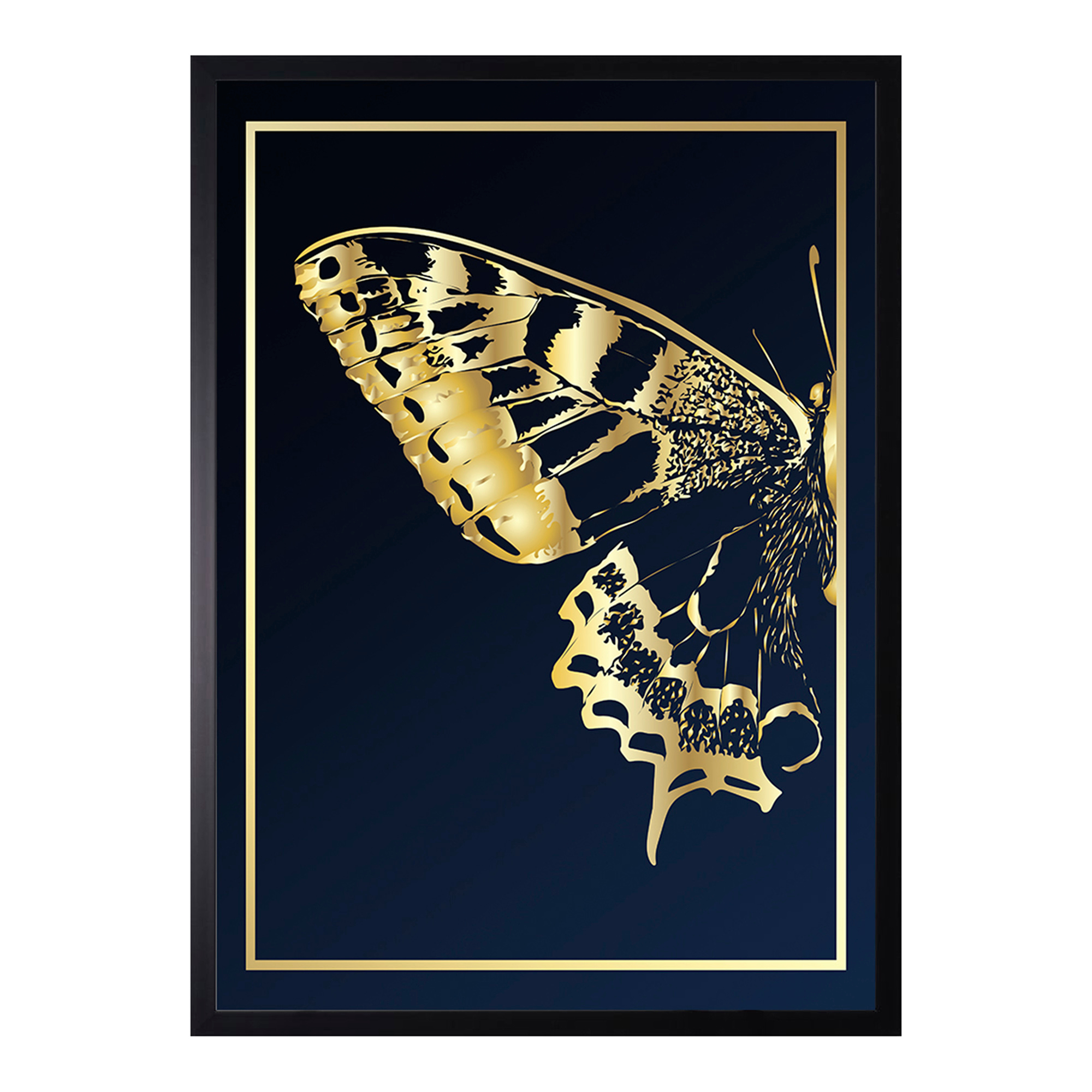 Obraz Gold Flank I 63x83 cm