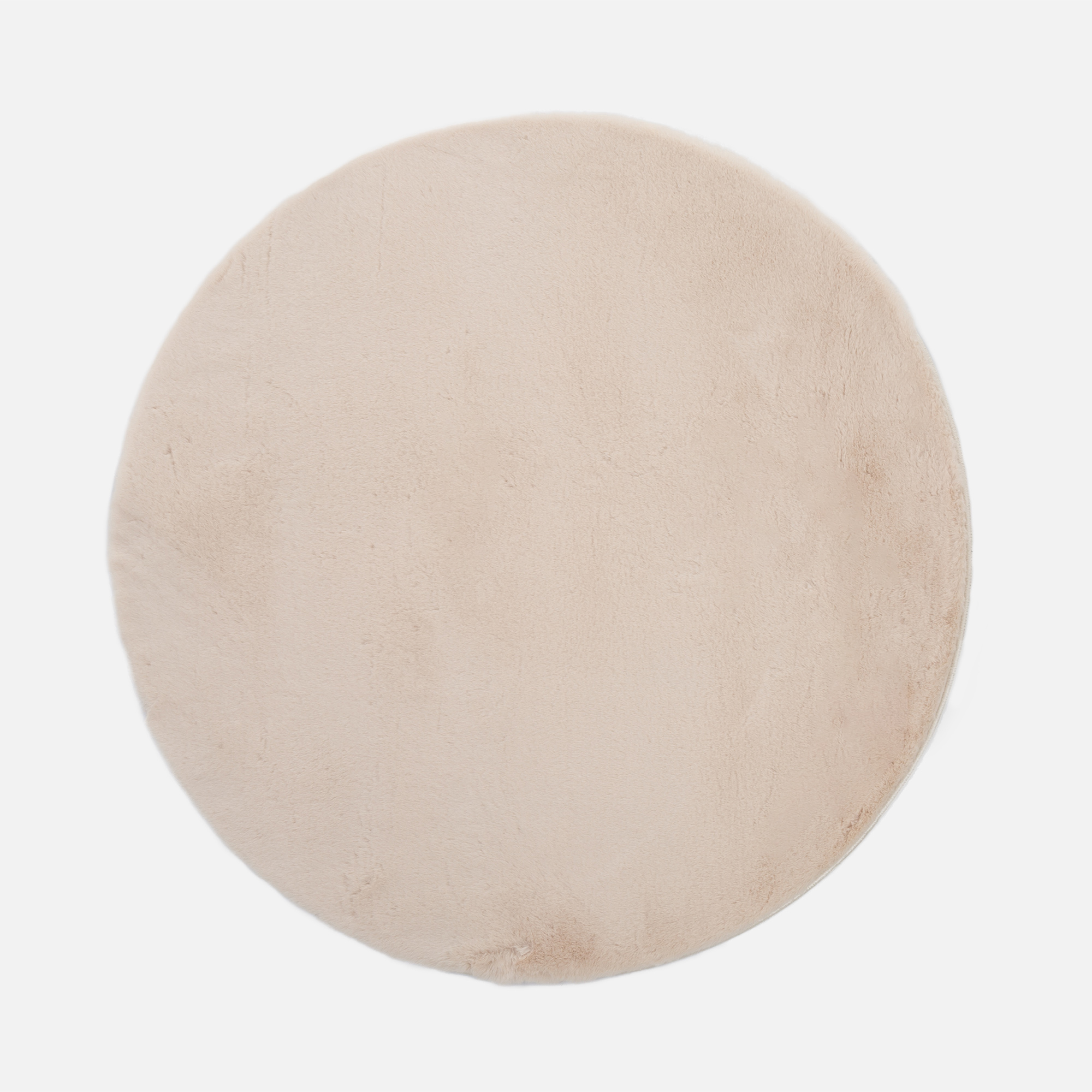 Dywan Okrągły Beż Rabbii 100 cm