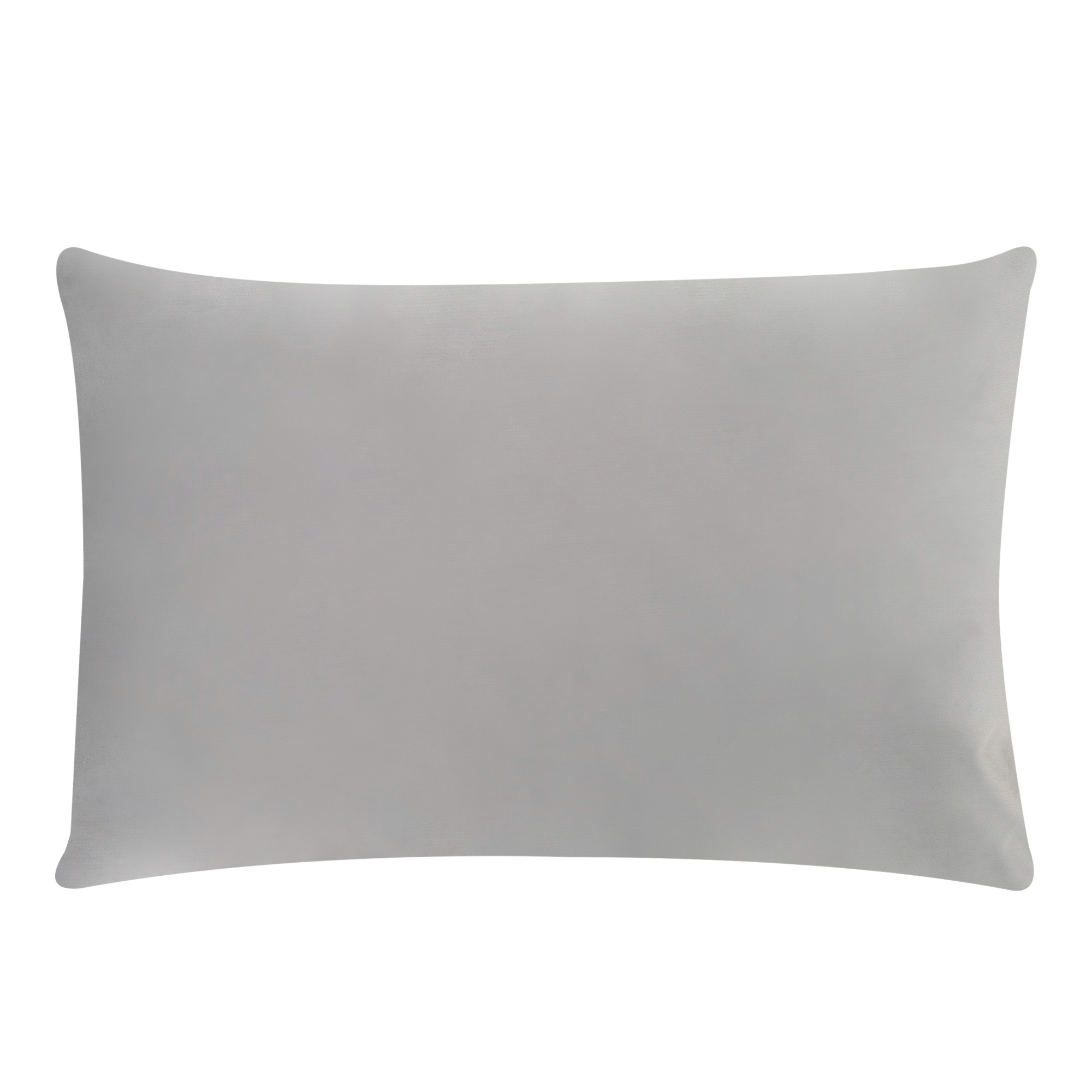 Poduszka Welurowa Szara Velvio 40x60 cm