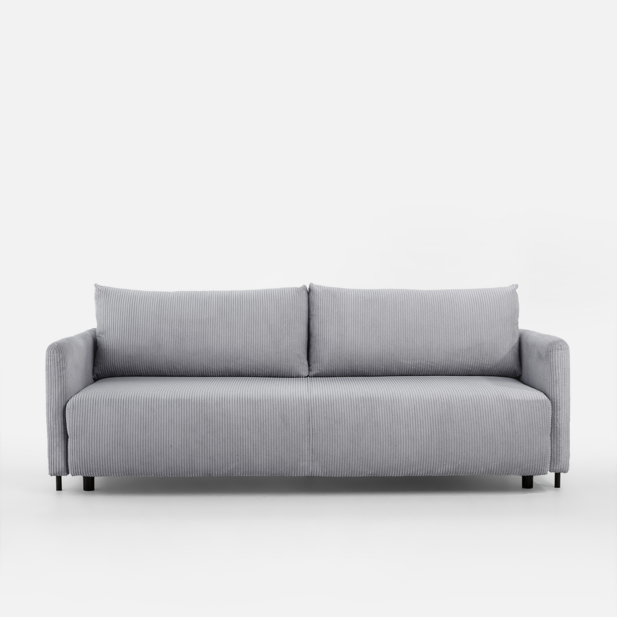 Sofa Sztruksowa Jasnoszara Sorrento New