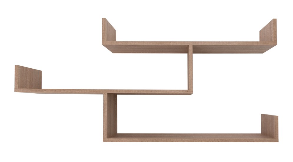 Półki Trio 80 cm Dąb Sonoma