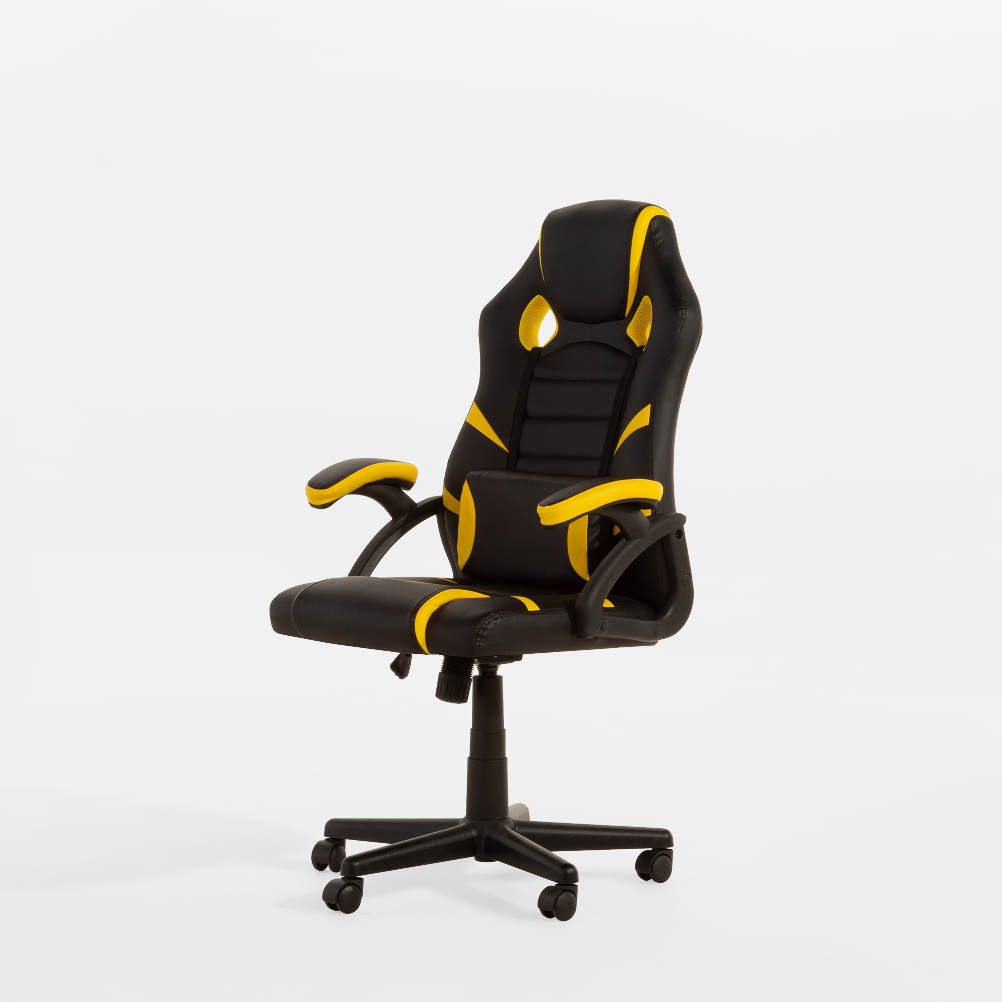 Fotel gamingowy czarno-żółty UPLAY