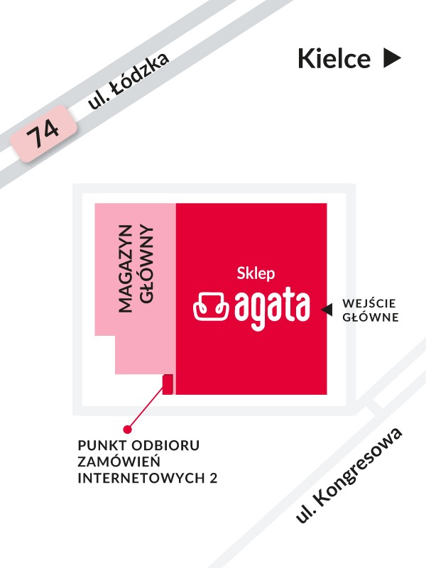 Mapa punktu odbioru