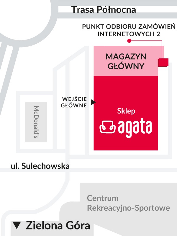 Mapa punktu odbioru
