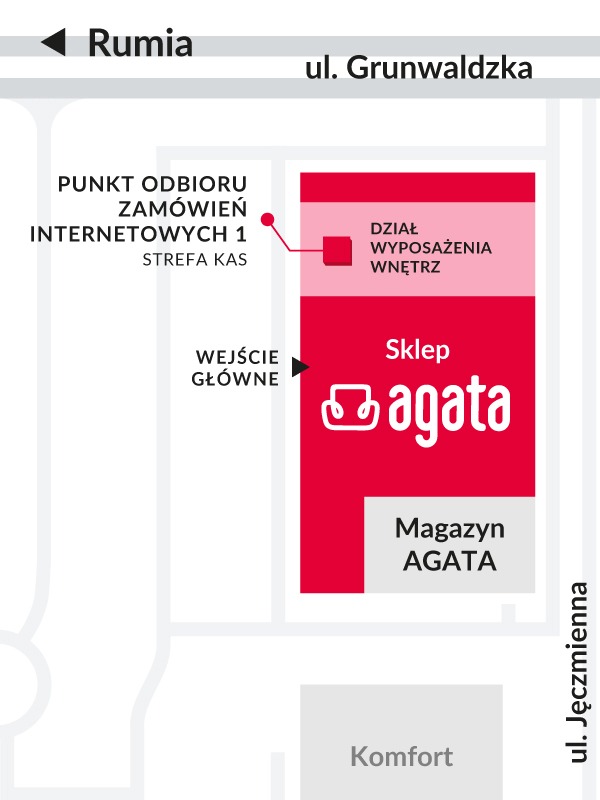 Mapa punktu odbioru