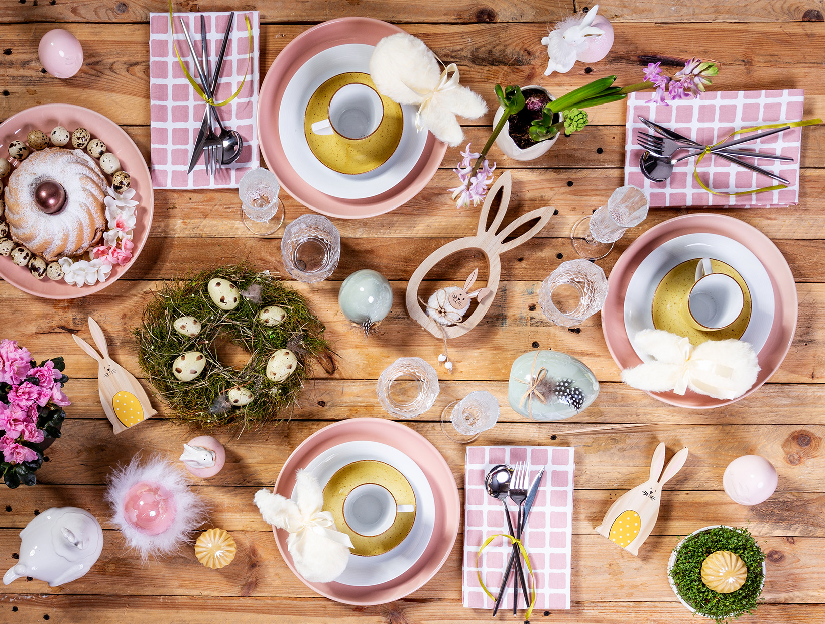 Dekoracje wielkanocne na stół