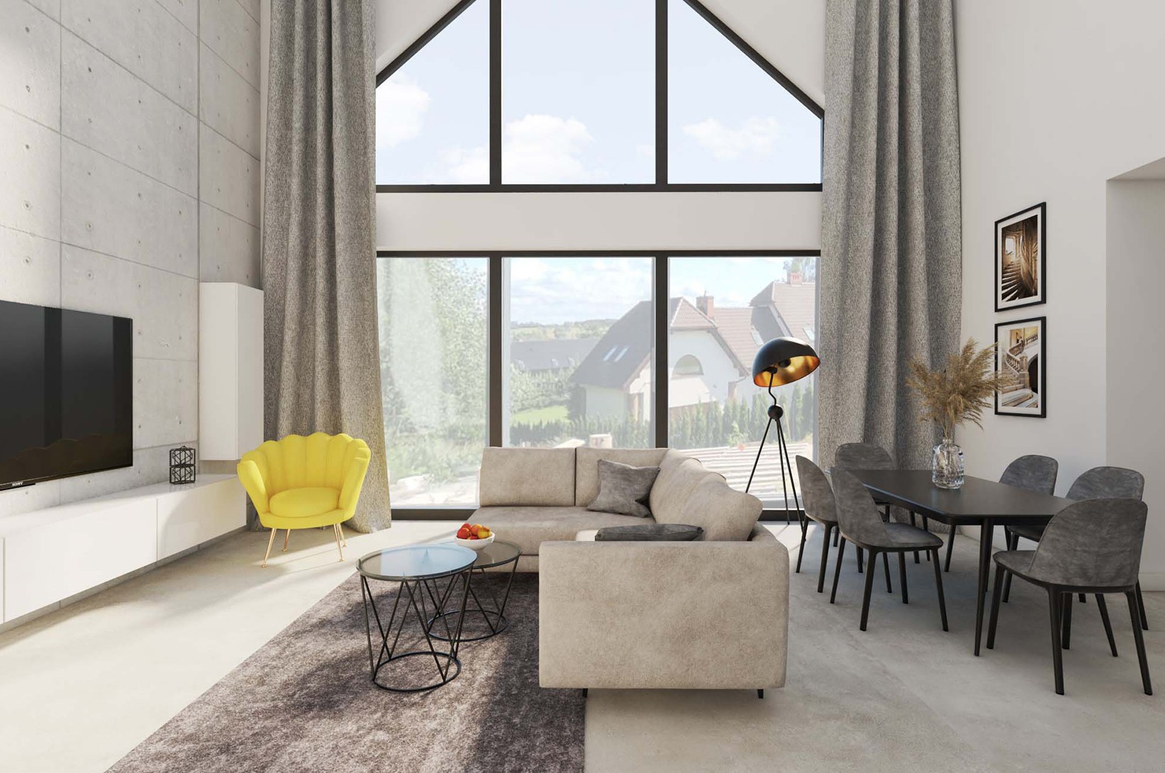 Styl modern farmhouse